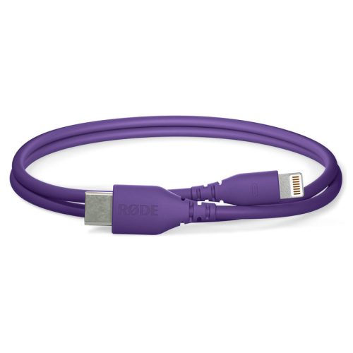 Rode SC21-PU USB-C - Lightning átalakító kábel, 30 cm (lila)