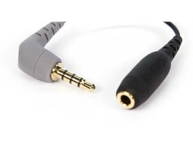   Rode SC4 átalakító kábel Video Mikrofonok iPhonehoz és egyéb TRRS bemenetű készülékekhez történő csatlakoztatására