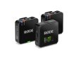 Rode Wireless GO Gen 3 kompakt digitális vezeték nélküli digitális mikrofonrendszer/recorder (2,4 GHz, fekete)