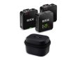 RODE Wireless GO GEN3 Charge Case+ töltő és tartó tokkal csomagban, fekete