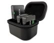 RODE Wireless GO GEN3 Charge Case+ töltő és tartó tokkal csomagban, fekete