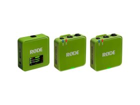   Rode Wireless GO GEN3 2-Person Compact Digital Wireless Microphone System/Recorder, green