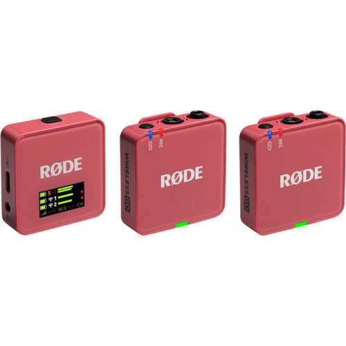 Rode Wireless GO GEN3 2-Person Compact Digital Wireless Microphone System/Recorder, rose