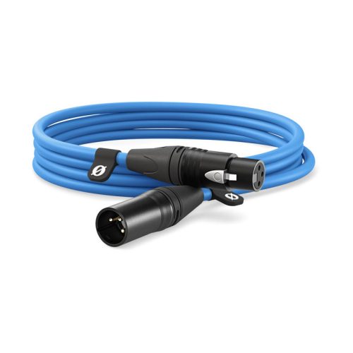 Rode 3 m XLR mikrofon kábel (kék)