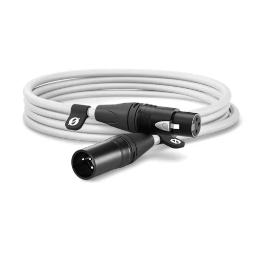 Rode XLR3M-W 3m XLR Cable (White)