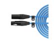 Rode XLR6M-B prémium XLR kábel, 6m (kék)