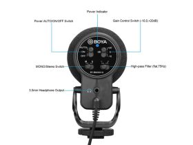 Boya BY-BM3051S Stereo/mono Szuper-Kardioid puskamikrofon