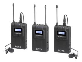 Boya BY-WM8 Pro-K2 UHF vezetéknélküli dupla szett (1+2)