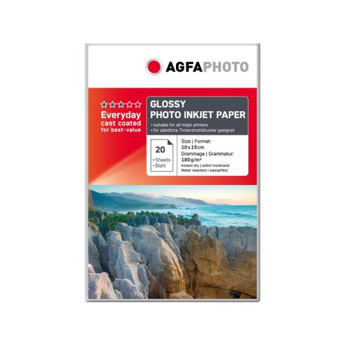 AGFAPHOTO Everyday Glossy fotópapír 10x15 20lap 180g