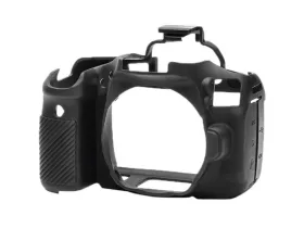 easyCover Canon 90D fekete szilikon tok