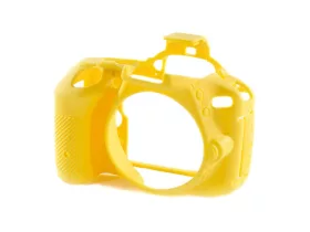   EasyCover Cameracase szilikon burkolat Nikon D5500 vázhoz, sárga