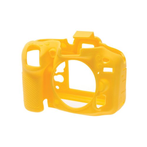 EasyCover Cameracase szilikon burkolat Nikon D7100/D7200 vázhoz, sárga