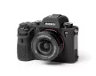Easycover Sony A9/A7R 3 fekete szilikon tok