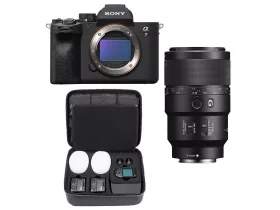   Sony Alpha 7 IV + 90mm f/2.8 G Macro + Godox MF12-DK1 Advanced Dental Kit