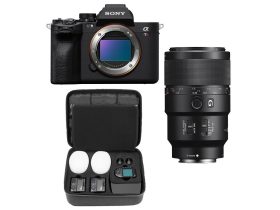   Sony Alpha 7RV + 90mm f/2.8 G Macro + Godox MF12-DK1 Pro Dental Kit  - 80.000Ft pénzvisszatérítés