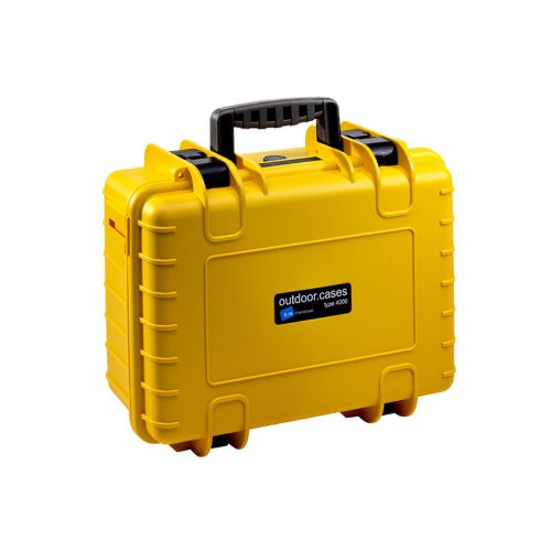 B&W 4000 SI sárga koffer