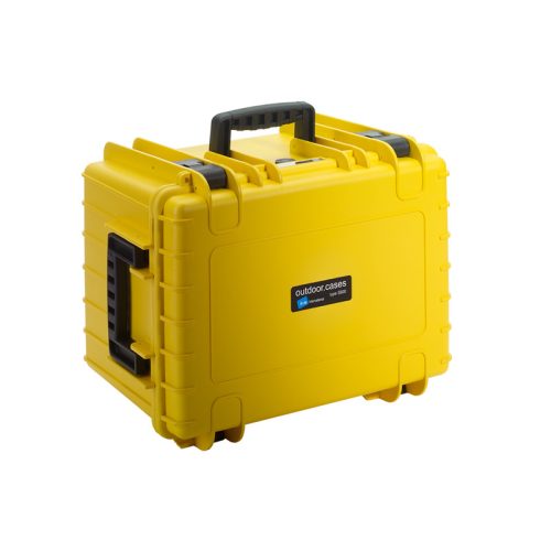 B&W 5500 SI sárga koffer