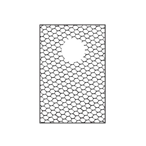 LEE Filters 100mm Black Net 1 with Hole lapszűrő