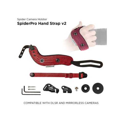 Spiderpro V2 handstrap vörös