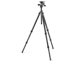   Gitzo Kit Mountaineer,2.széria, 4 szekciós karbon állvány + 3D fluid fej