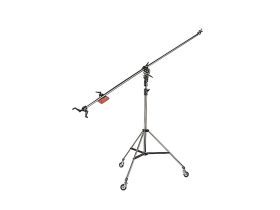 Manfrotto Superboom állvánnyal, fekete