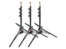 Manfrotto 3-Pack Fekete Aluminium Mini Compact Állvány