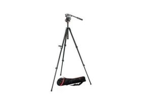 Manfrotto 755XBK állvány + 128RC videófej kit