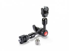   Manfrotto 244MICRO-AR Arm with Anti-rotation attachments and 3/8’’ adapter