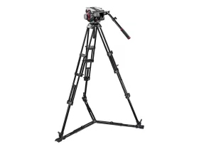   Manfrotto Pro Ground-Twin Kit 100 professzionális videóállvány szett