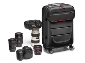   Manfrotto Pro Light Reloader Spin-55 gurulós kamera bőrönd, kézipoggyász méretű