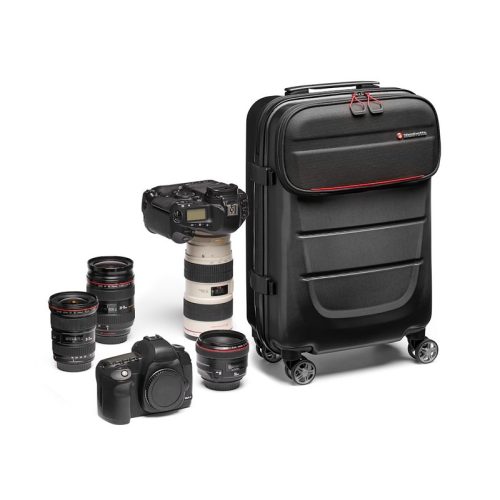 Manfrotto Pro Light Reloader Spin-55 gurulós kamera bőrönd, kézipoggyász méretű