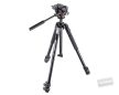Manfrotto MK190X3-2W fekete alumínium állvány FLUID-os fejjel