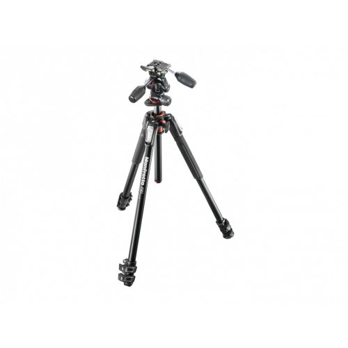 Manfrotto MK190XPRO3-3W fekete alumínium állvány + 3D fej