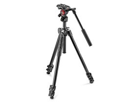 Manfrotto MK290LTA3-V alumínium állvány Fluid-os fejjel