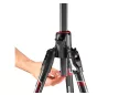 Manfrotto Befree GT XPRO Karbon állvány, tekerős lábzárral, elforgatható középoszloppal