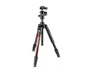   Manfrotto MKBFRTA4RD-BH Befree advanced utazó állvány gömbfejjel piros