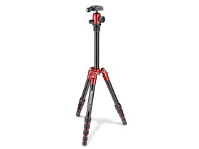   Manfrotto MKELES5RD-BH Element Traveller Kis állvány gömbfejjel piros