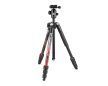 Manfrotto Element MII állvány Aluminium 4 szekció, gömbfej, piros