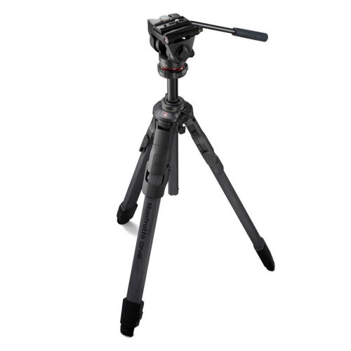 Manfrotto ONE karbon állvány 500X Fluid fejjel