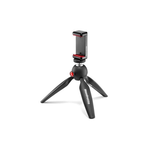 Manfrotto Pixi mini állvány MII, univerzális okostelefon tartóval