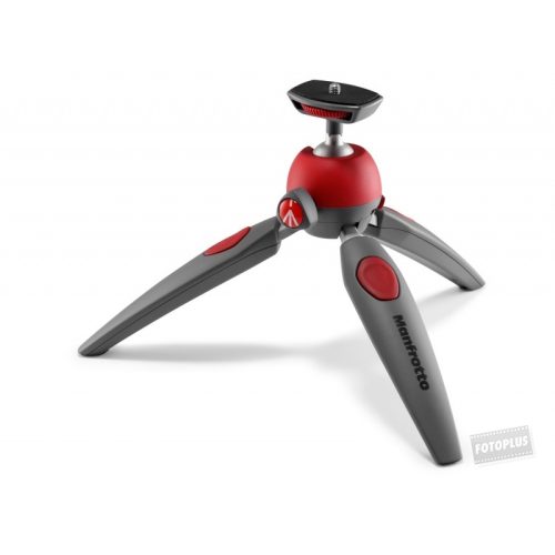 Manfrotto MTPIXIEVO-RD  2 szekciós piros PIXI állvány