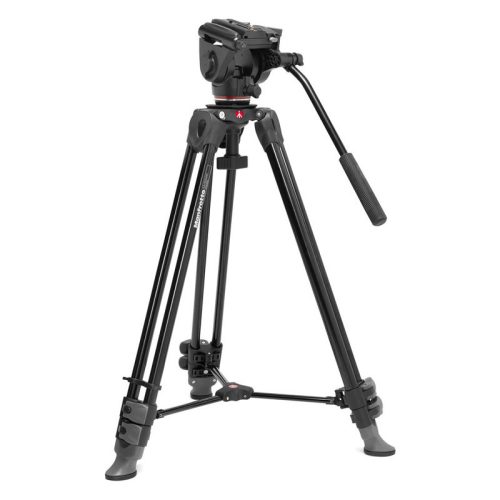 Manfrotto 500X Fluid head with aluminum tripod