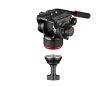 Manfrotto 5504x fluid videó fej 635 fast karbon szimpla lábú állvánnyal