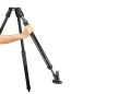 Manfrotto 5504x fluid videó fej 635 fast karbon szimpla lábú állvánnyal
