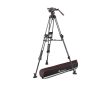 Manfrotto Nitrotech 608 fej + 645 fast karbon állvány k.terp ikerláb