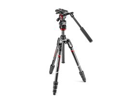   Manfrotto MVKBFRTC-LIVE Befree live Carbon fibre twist állvány Fluid-os fejjel