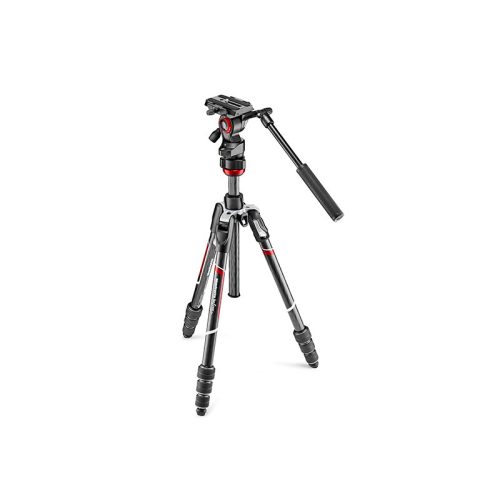 Manfrotto MVKBFRTC-LIVE Befree live Carbon fibre twist állvány Fluid-os fejjel