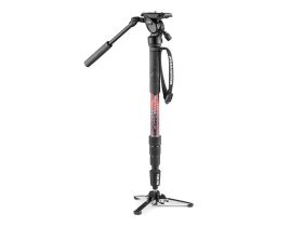   Manfrotto Element MII Video Monopod Alumínium kit Fluid Fejjel