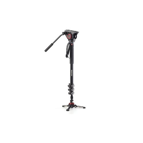 Manfrotto MVMXPRO500 4 szekciós FLUID-os monopod videó fejjel