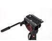 Manfrotto MVMXPRO500 4 szekciós FLUID-os monopod videó fejjel